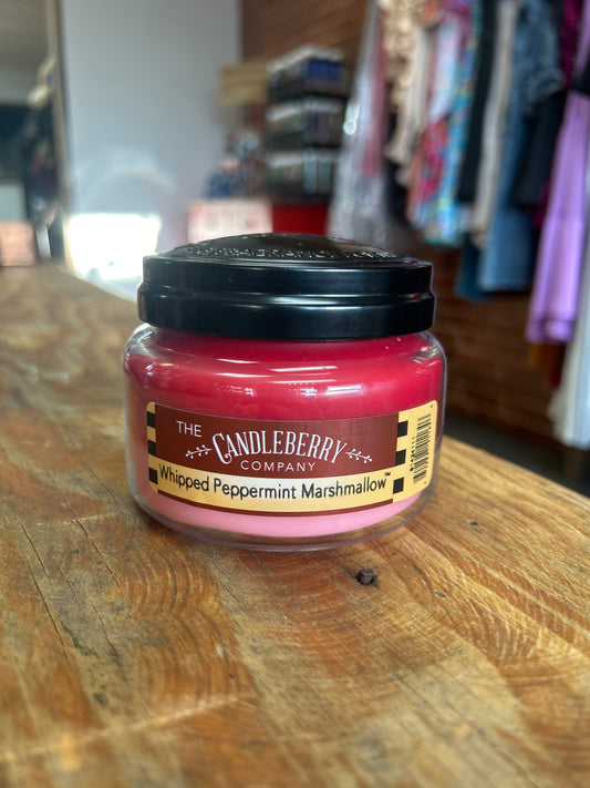 Whipped Peppermint Marshmallow Sm Candle