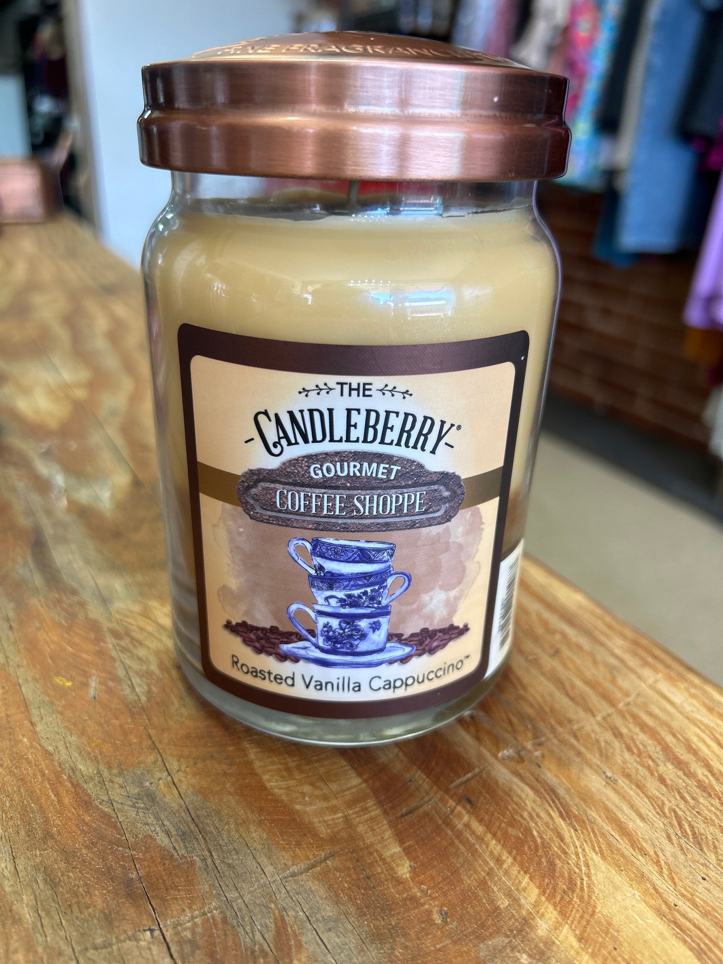 Roasted Vanilla Cappuccino Lg. Candle