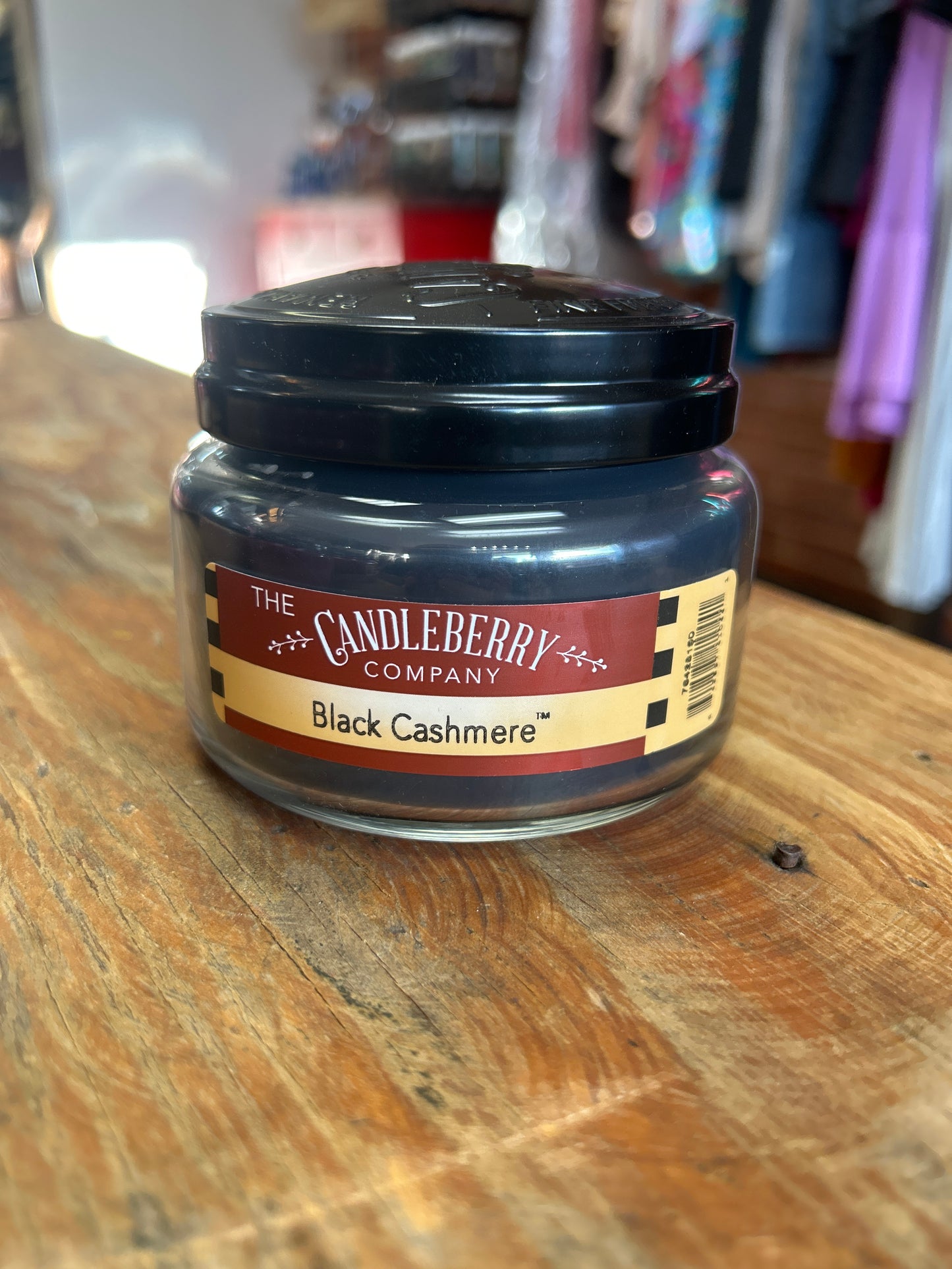 Black Cashmere Sm Candle