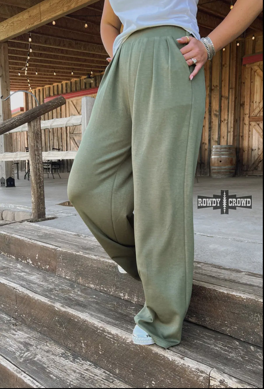 Texline olive trousers