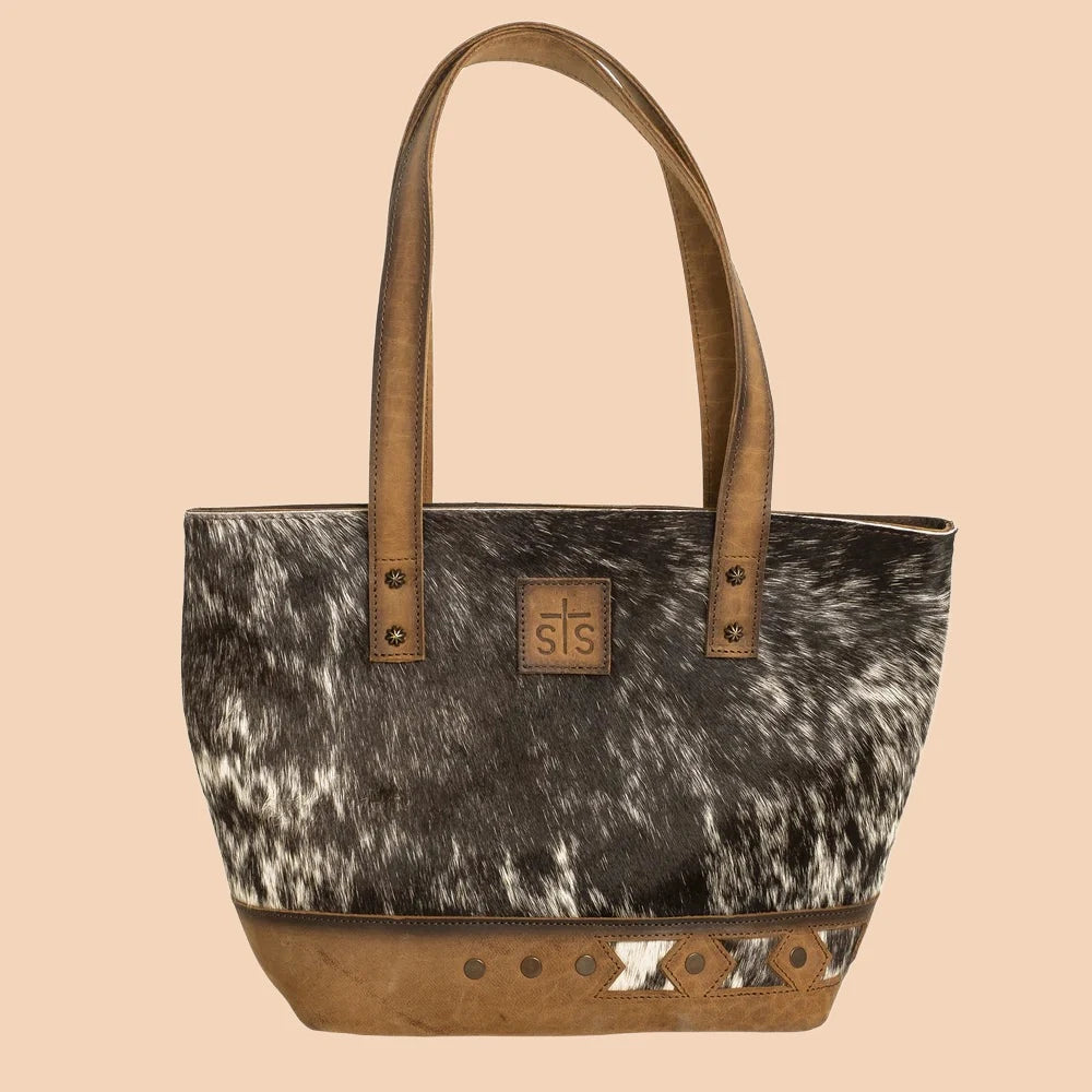 STS Roswell Cowhide Small Tote