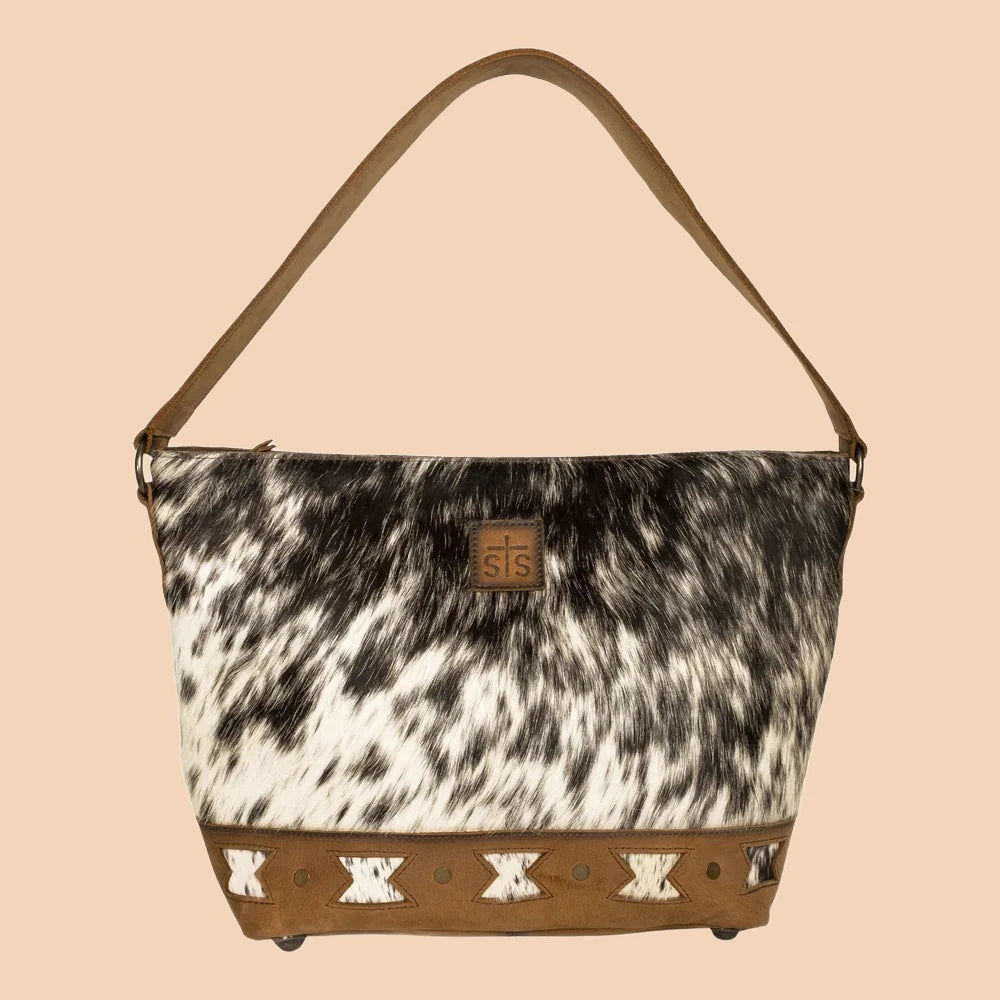 STS Roswell Cowhide Tully Purse