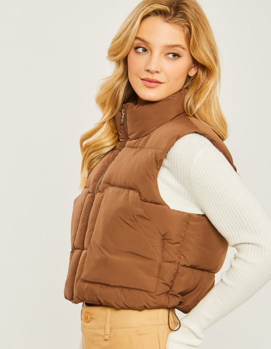 Coco puffer vest