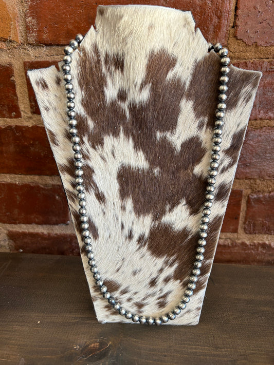 7mm 24” Navajo Pearl Necklace