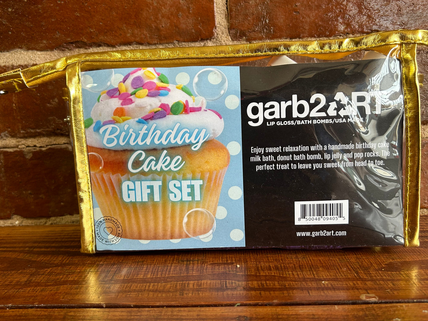 Birthday Cake Bath Bomb Gift Set