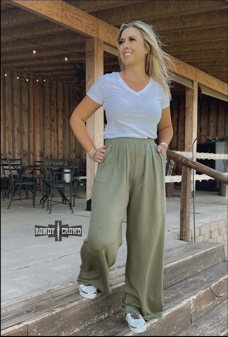 Texline olive trousers