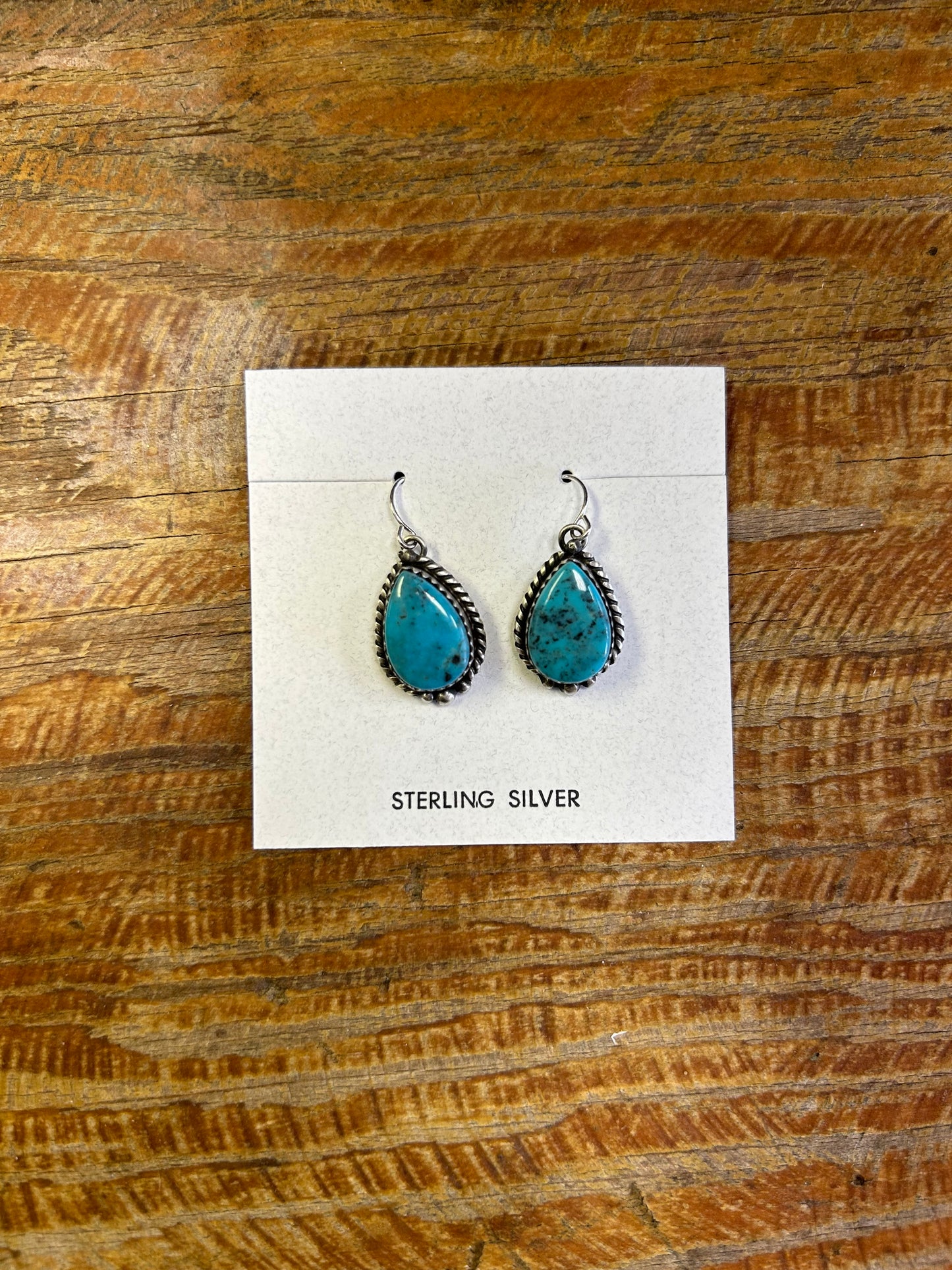 Navajo Handmade Turquoise Earrings