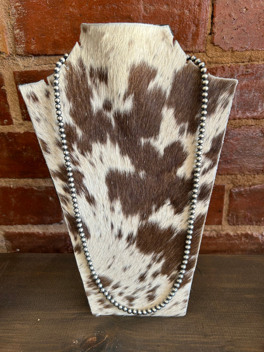 5mm 24” Navajo Pearl Necklace