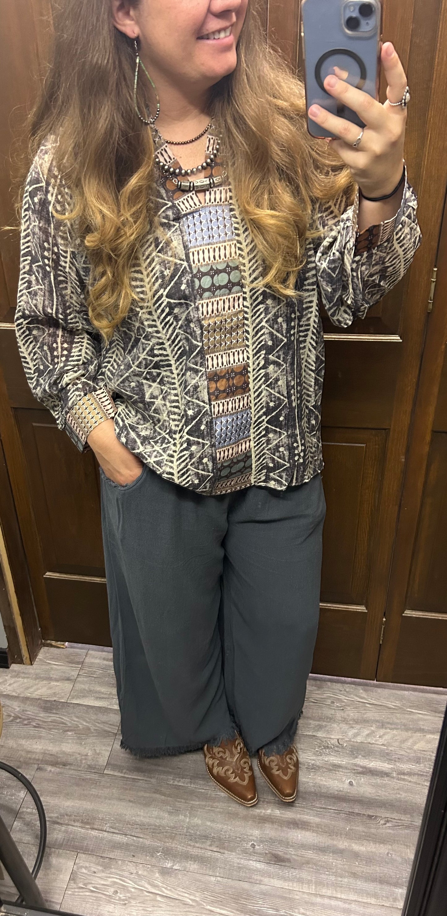 Umgee Charcoal Mix Top