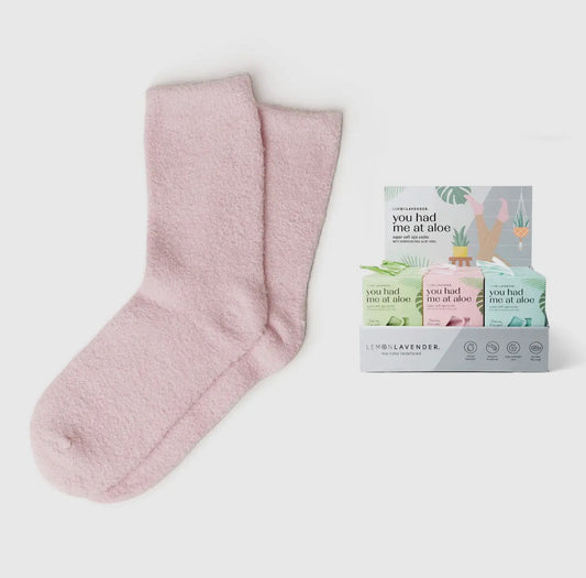 Lemon Lavender Socks