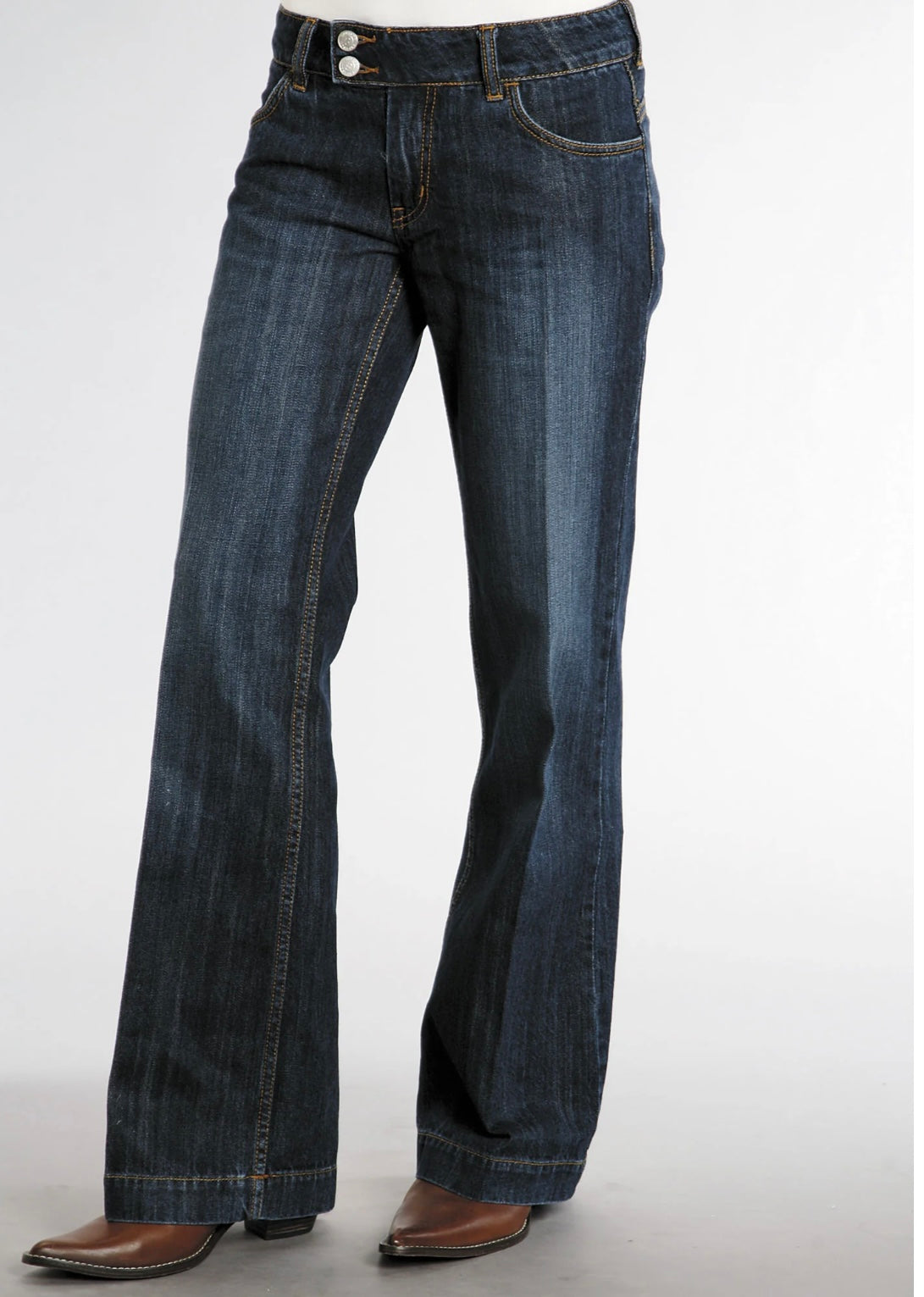 Stetson Slit Pocket Long Jean