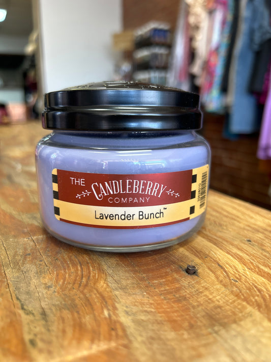 Lavender Bunch Sm Candle