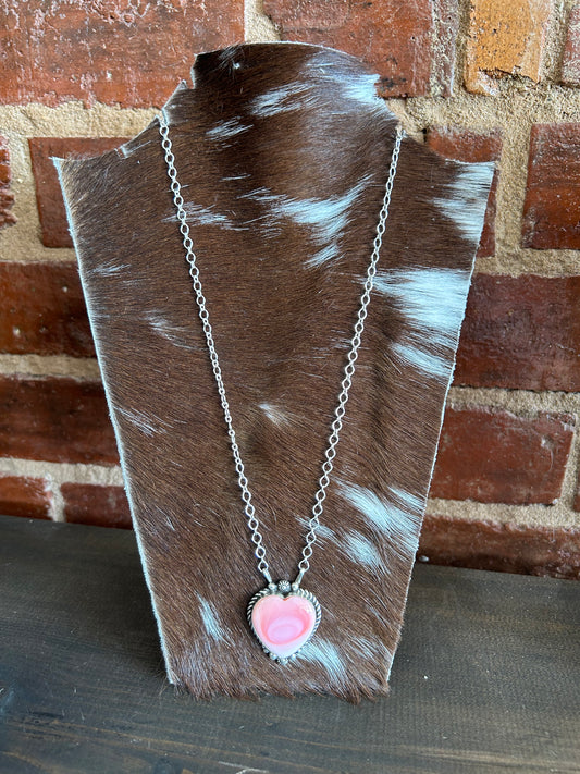 Heart Sterling Silver Necklace