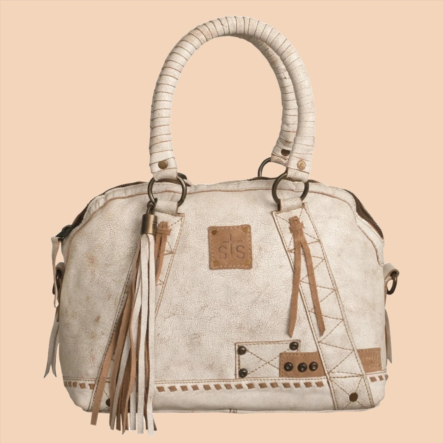 STS Cremello Sansa Satchel