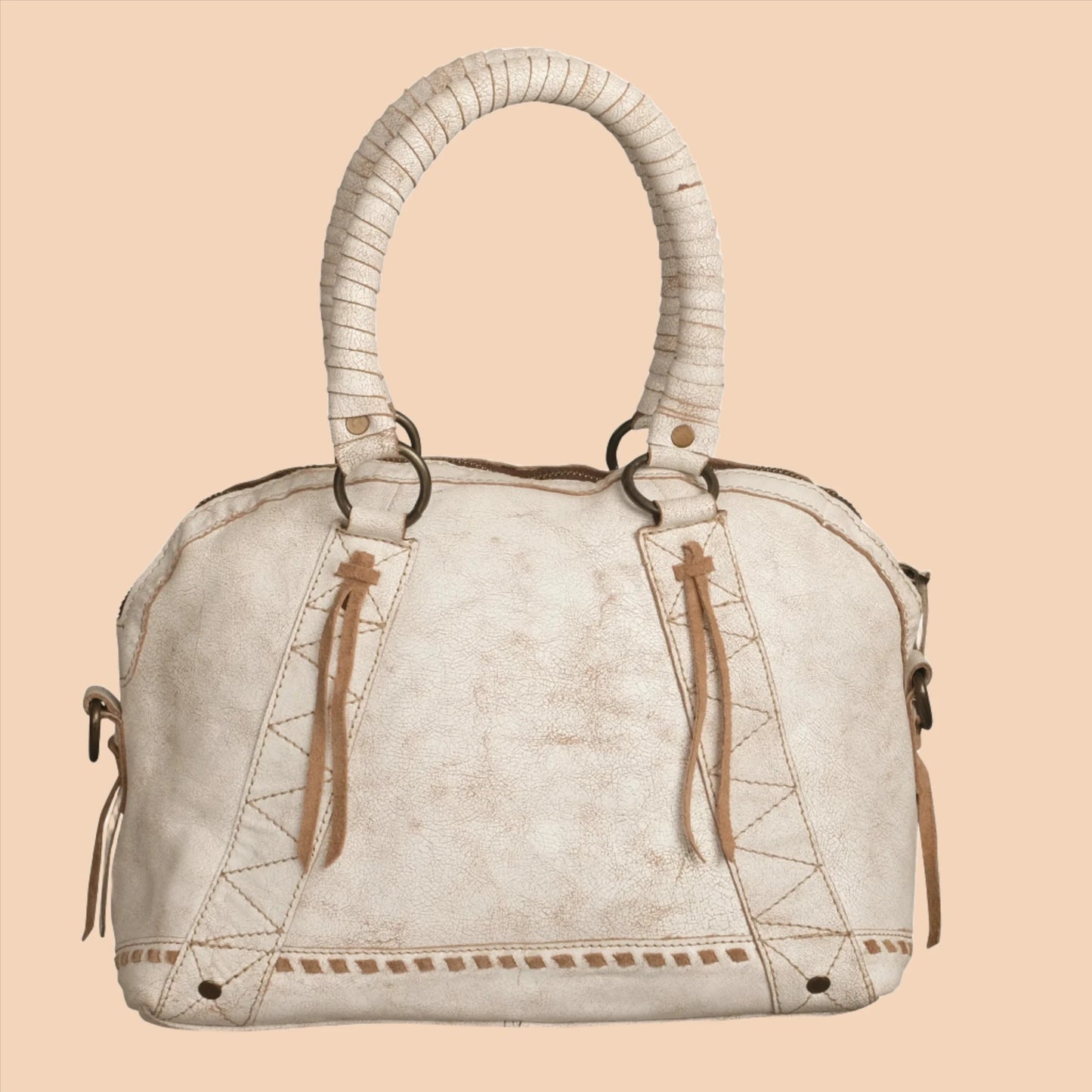 STS Cremello Sansa Satchel