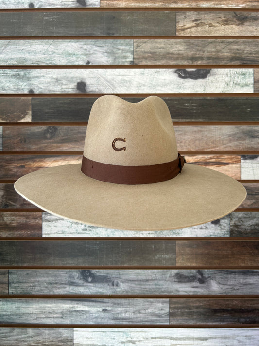 Sand Brown Charlie 1 Horse Felt Hat