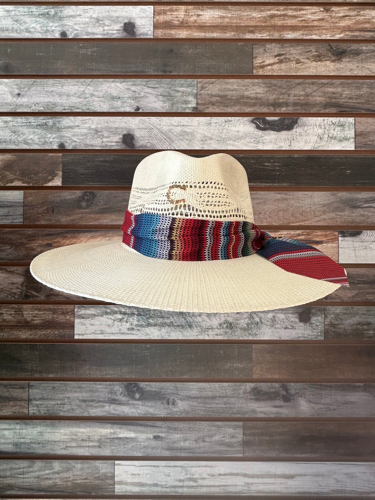 Serape Straw Charlie 1 Horse Hat