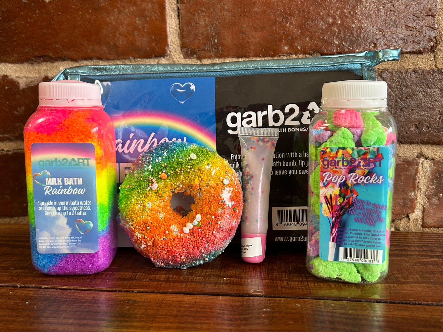 Rainbow Bath Bomb Gift Set