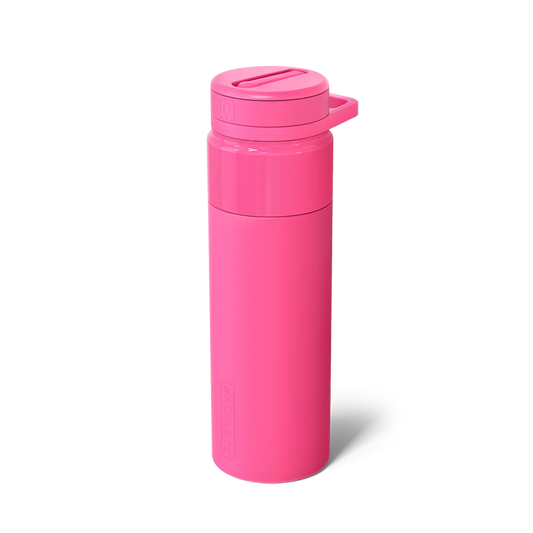 Brumate Rotera 25oz Hydration Bottle Neon Pink