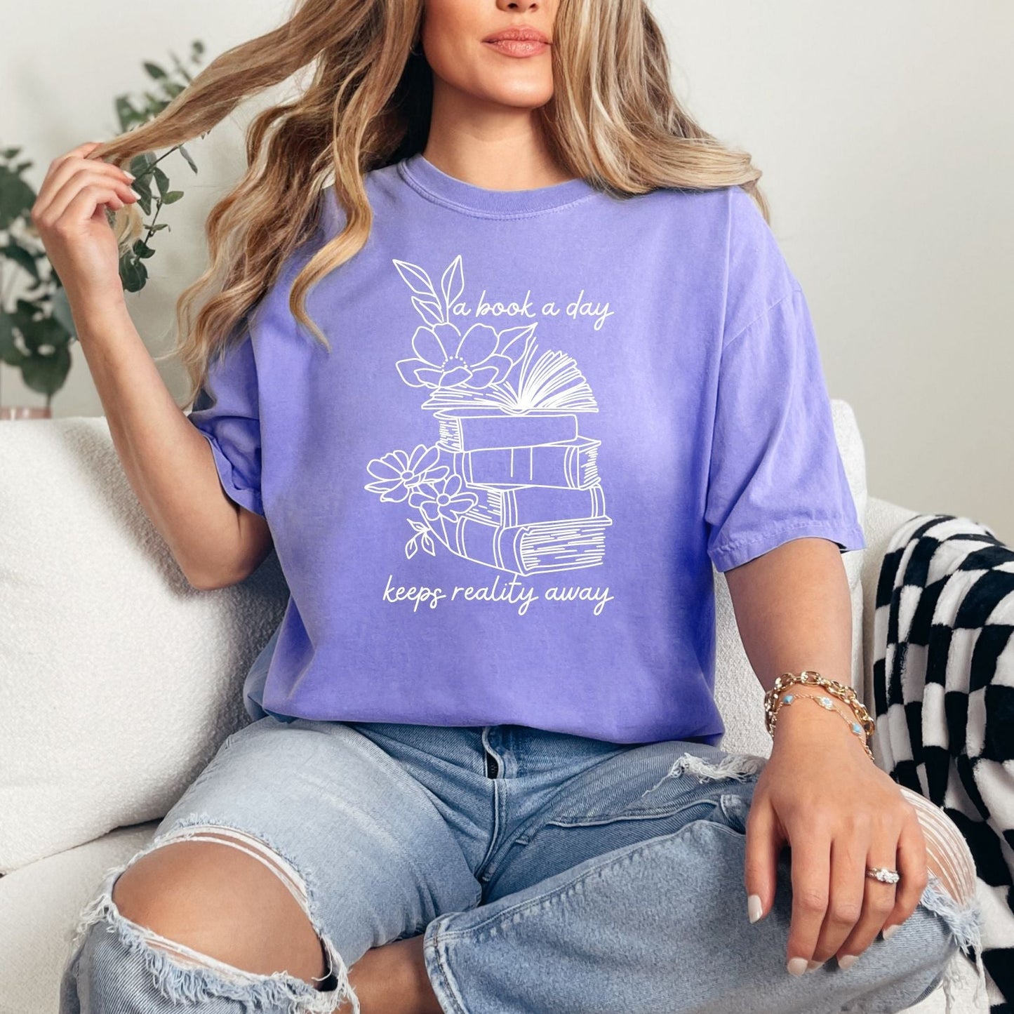 A Book A Day Graphic Tee