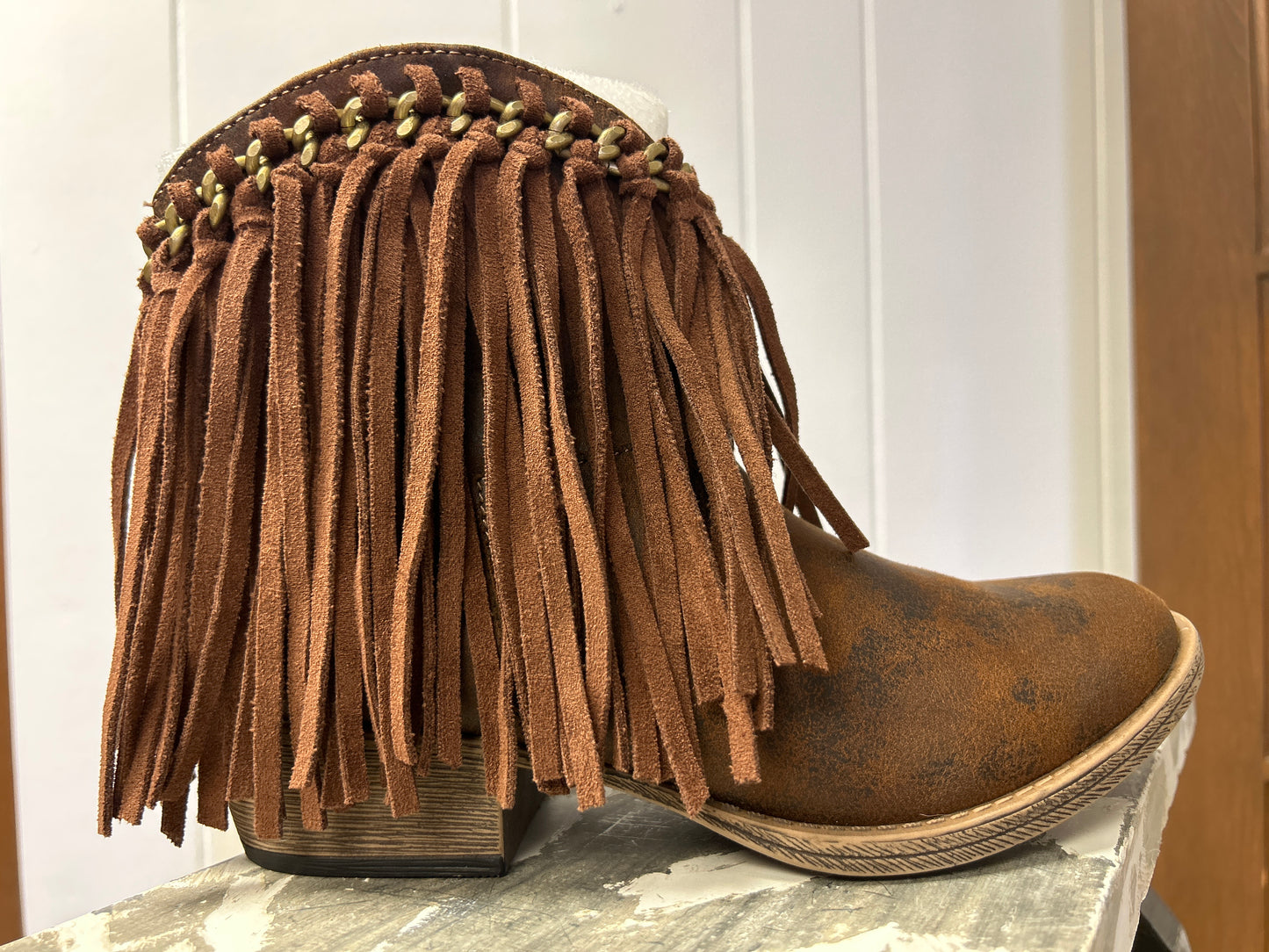 Fringe Booties